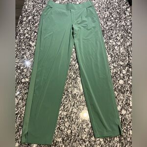 Athleta green Brooklyn mid rise ankle pant size 10 Tall